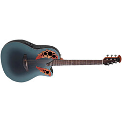 CE44 5 G Celebrity Elite Plus Mid Cutaway Reverse Blue Burst Ovation