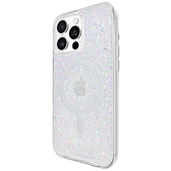 Kate Spade Coque Glamour Paillettes pour iPhone 16 Pro Compatible MagSafe Blanc pas cher