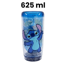 Acheter Disney Gobelet 625ml à Double Paroi Stitch Dropsafe Collection Ohana Bleu