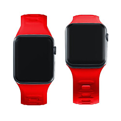 Avis Bracelet en silicone Apple Watch 3MK 38/40/41mm Rouge