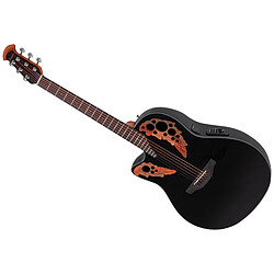 CE44L 5 G Guitar Celebrity Elite Mid Cutaway Black Gaucher Ovation