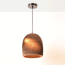 Barcelona LED Suspension en carton ondulé "KAMI" - E27