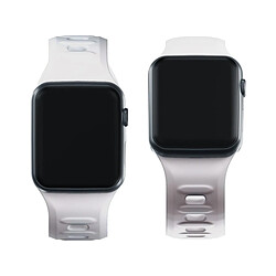 Avis Bracelet en silicone Apple Watch 3MK 42/44/45/49mm Blanc