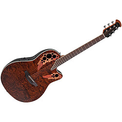 CE48P TGE G Guitar Celebrity Elite Plus Super Shallow Brown/Dark Natural Wood Ovation