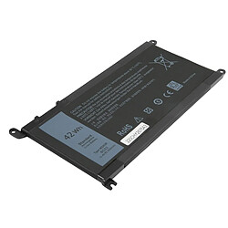Avizar Batterie de Remplacement PC Portable Dell Latitude 3379 Li-Polymer 11.4V 3680mAh Noir