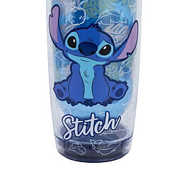 Disney Gobelet 625ml à Double Paroi Stitch Dropsafe Collection Ohana Bleu