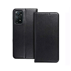 Étui à rabat Premium lisse Xiaomi Redmi 10A noir