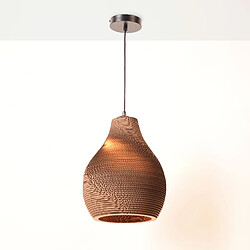 Barcelona LED Suspension en carton ondulé "ONDARA" - E27