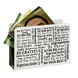 Mes Porte-revues design 35x10x26 cm en métal laqué blanc