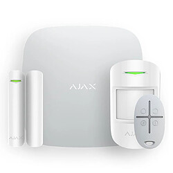 Kit de démarrage central d'alarme Ajax blanc