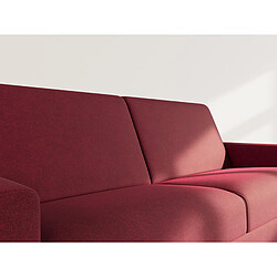 Acheter Bestmobilier Julia - canapé 3 places convertible express couchage quotidien 140 cm matelas 14 cm en