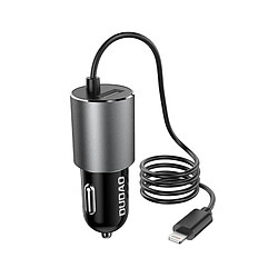 Chargeur de briquet Dudao R5Pro M USB/Lightning 3.4A Noir