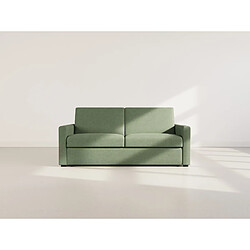 Bestmobilier Julia - canapé 3 places convertible express couchage quotidien 140 cm matelas 18 cm en pas cher