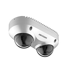 Caméra de Sécurité IP Hikvision Dôme Panoramique Bidirectionnel Panovu PoE 5MP 2.8mm Extérieur IP67 - DS-2CD6D52G0-IHS(2.8mm)