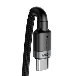 Avis Câble de données Baseus Cafule USB-C vers USB-C 5A 100W 2.0m Noir