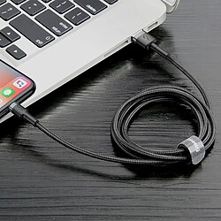 Baseus Câble USB-A vers Lightning - 3 m - Noir pas cher
