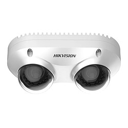 Caméra de Sécurité IP Hikvision Dôme Panoramique Bidirectionnel Panovu PoE 5MP 2.8mm Extérieur IP67 - DS-2CD6D52G0-IHS(2.8mm)