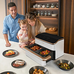 Acheter Cosori Dual Blaze TwinFry Chef Edition - Blanc