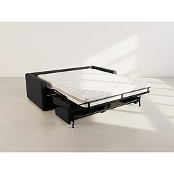 Avis Bestmobilier Julia - canapé 3 places convertible express couchage quotidien 140 cm matelas 18 cm en