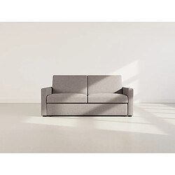 Bestmobilier Julia - canapé lit 3 places convertible express couchage quotidien 140 cm matelas 18 cm en pas cher