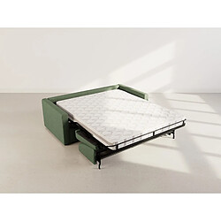 Avis Bestmobilier Julia - canapé 3 places convertible express couchage quotidien 140 cm matelas 14 cm en