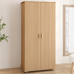 Idmarket ARMOIRE 2 PORTES JULIETTE