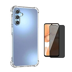 Kit Coque Anti-Choc Superprotect + Film Verre Anti-Espion PHONECARE Pour Samsung Galaxy A17 5G - Transparent