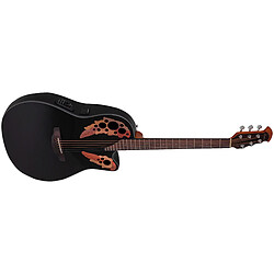 CE44 5 G Celebrity Elite Plus Mid Cutaway Black Ovation