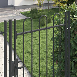 Avis vidaXL Porte de Clôture BOXTEL 103 x 225 cm Acier enduit de poudre