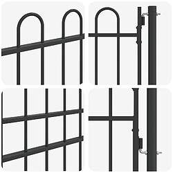 Acheter vidaXL Porte de Clôture BOXTEL 103 x 225 cm Acier enduit de poudre