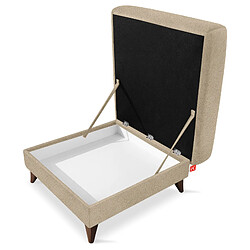 Avis Konsimo Pouf Gustavo - Beige
