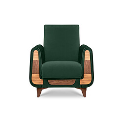 Konsimo Fauteuil Gustavo - Vert foncé