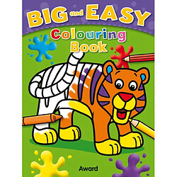 Big amp Easy Colouring Books Tiger