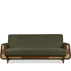 Konsimo Canapé droit 3 places - Olive