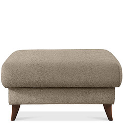 Konsimo Pouf Gustavo scandinave - Marron
