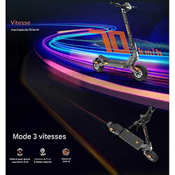 Avis Trottinette électrique KuKirin G4 (2025), 2 x 1 000 W, batterie 60 V 20 Ah, 70 km/h, 75 km