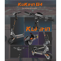 Trottinette électrique KuKirin G4 (2025), 2 x 1 000 W, batterie 60 V 20 Ah, 70 km/h, 75 km pas cher