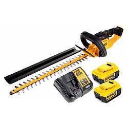 DeWalt DCM 563 P2 Taille-haies sans fil 18V 55,8cm + 2x 5,0Ah batterie + chargeur