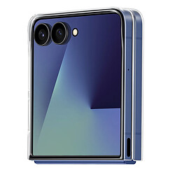 Samsung Coque Original Galaxy Z Flip 7 Clear Case Ultra Fin et Anti-jaunissement Transparent