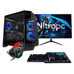 PC Gamer complet Nitropc Pack Bronze Plus Noir
