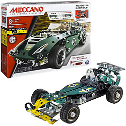 Meccano Cabriolet 5-en-1 APM20102 Kit de construction 225 pièces