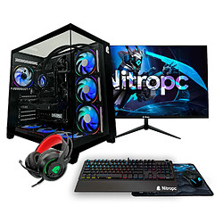 PC Gamer complet Nitropc Pack Gold Plus v2 Noir