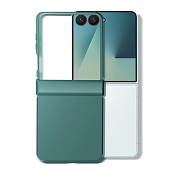 Avizar Coque pour Galaxy Z Flip 7 Soft-Touch avec Charnière Renforcée Vert