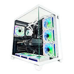 PC Gamer Nitropc Extrême Silver v2 Blanc