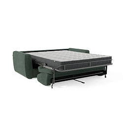 Avis Divani.store Leonida Canapé lit matelas H18 cm de haut 222 cm Vert