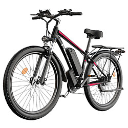 Nonesuch Vélo Électrique FENGQS Q8 -27,5"- 750 W - 48 V 17,5 Ah - 50 km/h - 85 km - 21 Vitesses - Rouge