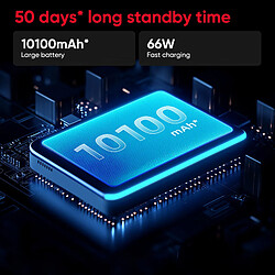 Nubia Pad Pro Tablet, Écran 10.9" 2.8K 144Hz Ultra Fluide, Snapdragon 8 Gen 3, Batterie 10100mAh, Charge Rapide 66W, 4 Haut-parleurs, Léger et Portable pour Gaming et Productivité 16/512Go Argent pas cher