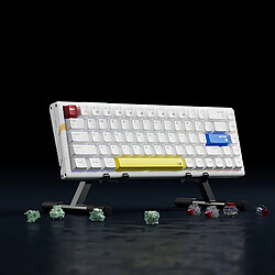ATK RS6 Ultra White Shadow Clavier magnétique gaming filaire RGB
