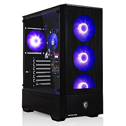PC Gamer/bureau ExtremeBit Pro Ryzen 7 5700G | 32 Go RAM, SSD 1 To, Win 11 Pro, Office 2021 | Assemblé Italie, Garantie 2 Ans