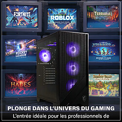 HYPER BYTE - PC Gamer / Ordinateur - Ryzen 3 3200G - 16GO DDR4 - 256GO SSD - Wifi - W11 Pro pas cher